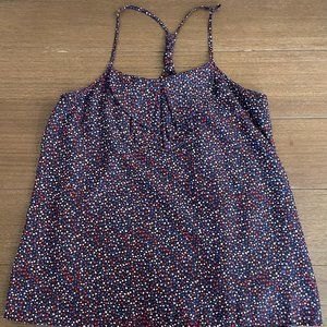 Spaghetti Strap, Red White and Blue Festive Top